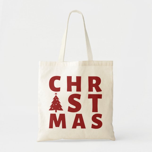 CHRISTMAS TOTE BAG (Front)