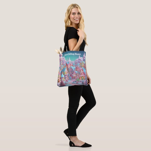 Christmas Tote Bag (On Model)