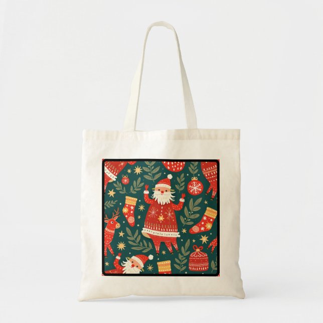 Christmas Tote Bag 2 (Front)