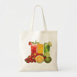 Christmas Tote with Festive Drinks