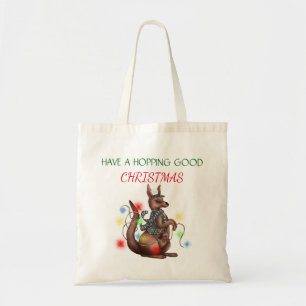 Christmas tote with Kangaroo Bag