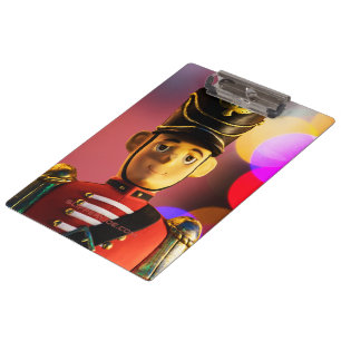 Christmas toy soldier figurine SlipperyJoe gay pri Clipboard