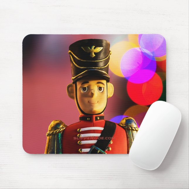 Christmas toy soldier figurine SlipperyJoe gay pri Mouse Mat (With Mouse)