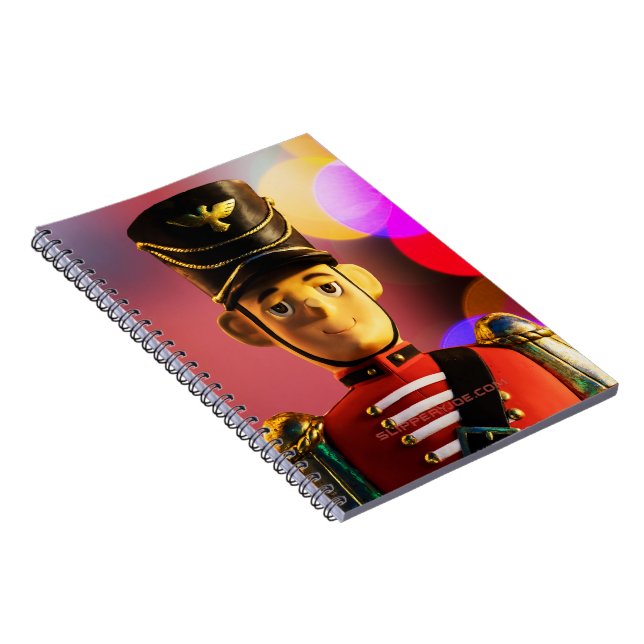 Christmas toy soldier figurine SlipperyJoe gay pri Notebook (Right Side)