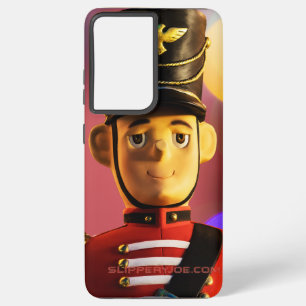 Christmas toy soldier figurine SlipperyJoe gay pri Samsung Galaxy Case