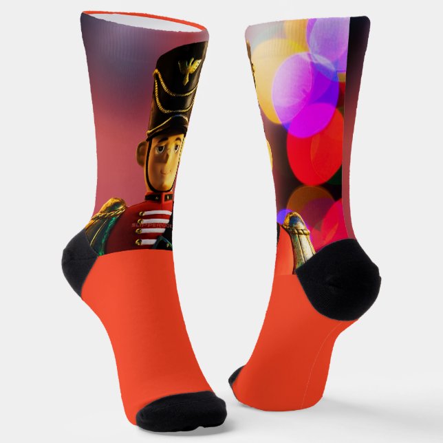Christmas toy soldier figurine SlipperyJoe gay pri Socks (Angled)