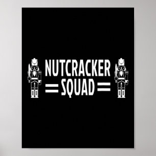 Christmas Toy Soldier Nutcracker Squad Poster