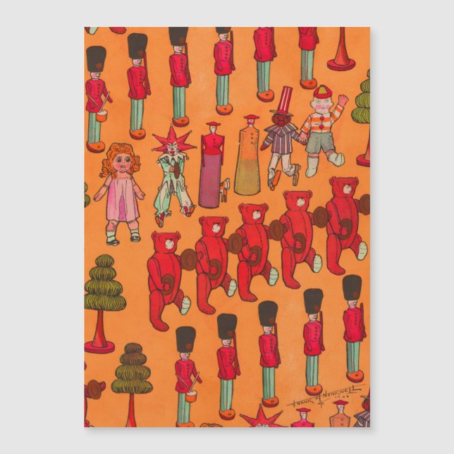 Christmas Toy Vintage Children Play (Front)