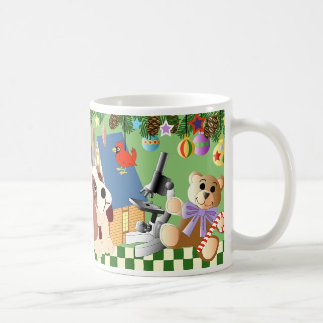 Christmas Toys Coffee Mug (Right)