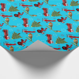 Christmas toys   wrapping paper