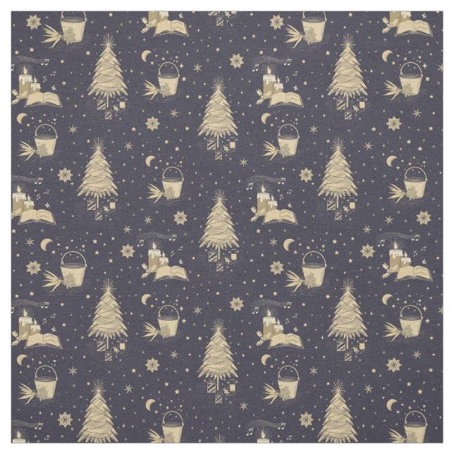 Christmas Traditions Fabric (Swatch)