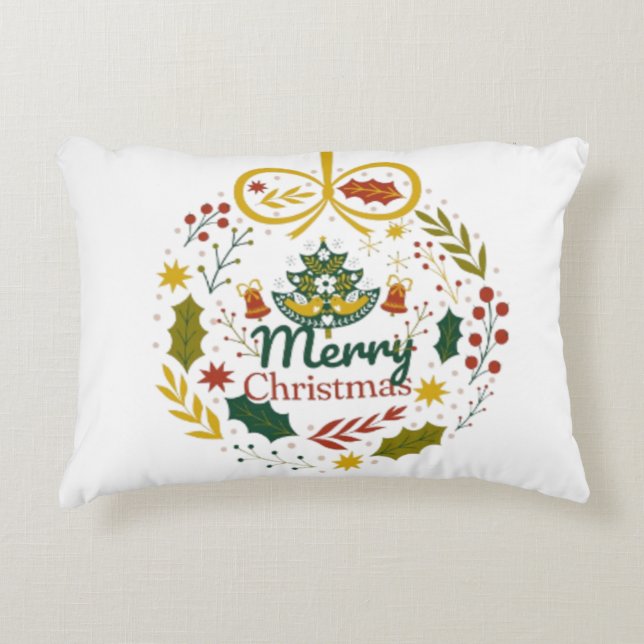 Christmas traditions Holiday decorations Decorative Cushion (Front)