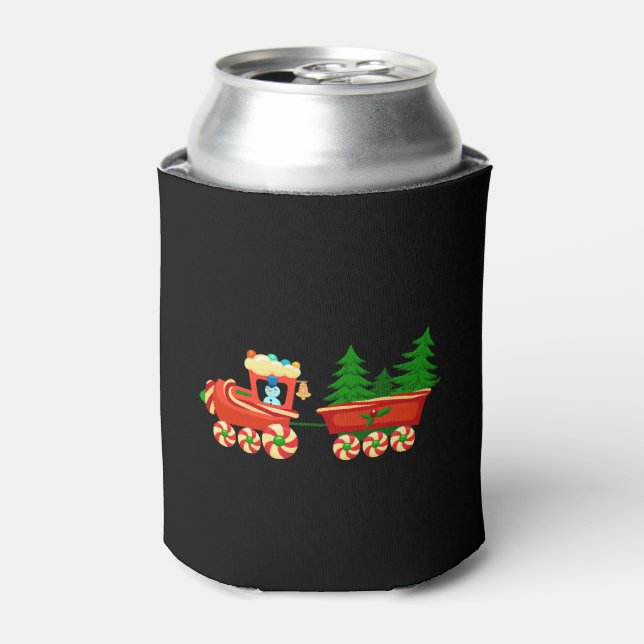 Christmas Train  Can Cooler (Can Front)