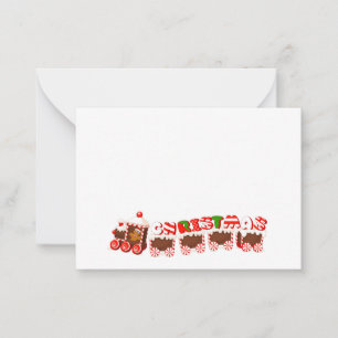 Christmas Train Card