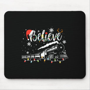 Christmas Train Christmas Believe Polar Express Xm Mouse Mat