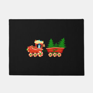 Christmas Train  Doormat