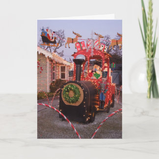 Christmas Train from our House to Yours Card