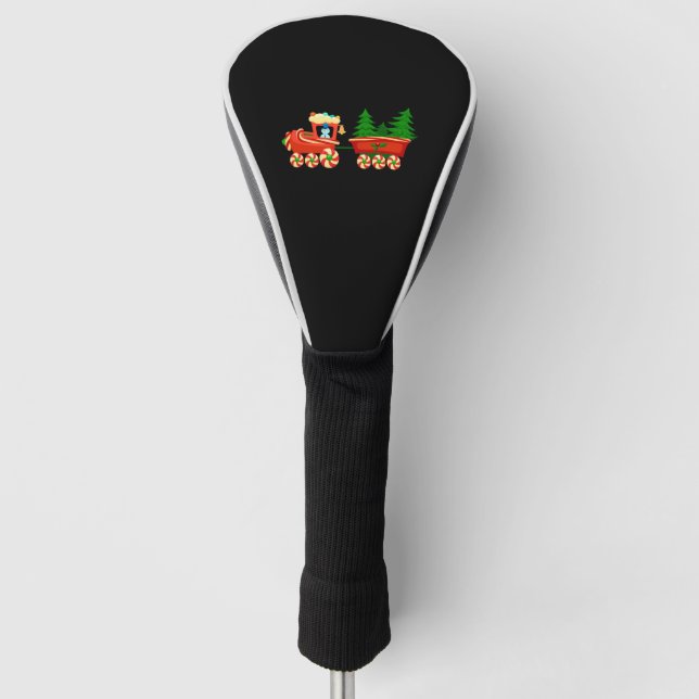 Christmas Train  Golf Head Cover (Front)
