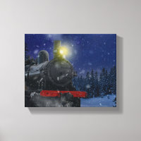 Christmas Train in the snow