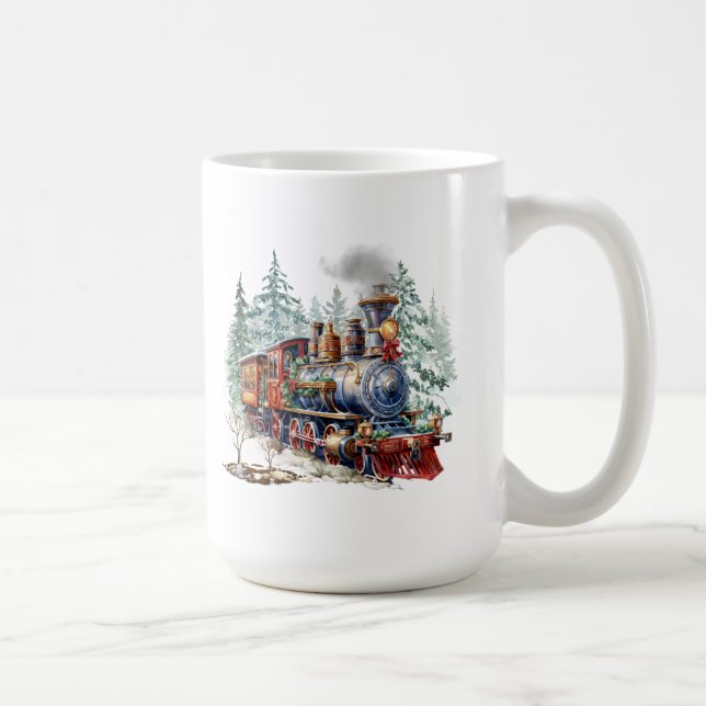 Christmas Train Mug (Right)