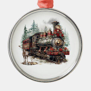 Christmas Train Ornament