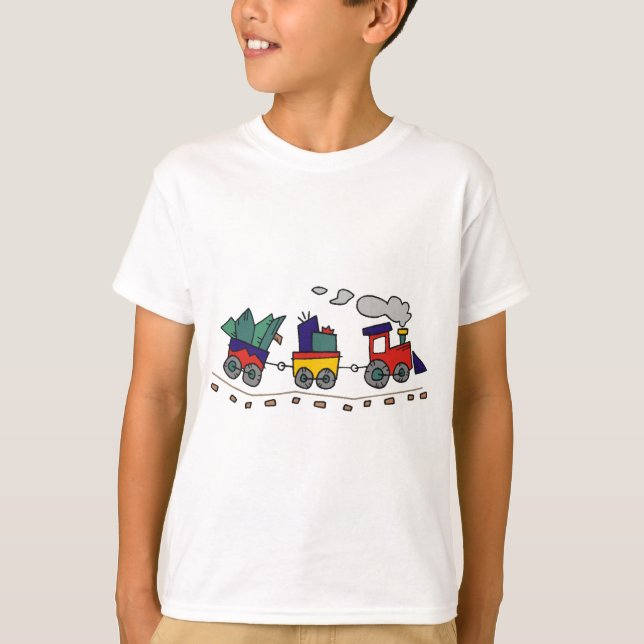 Christmas Train T-Shirt (Front)