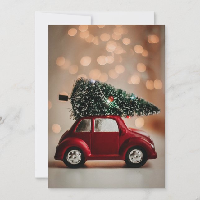 Christmas travel card (Front)