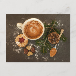 christmas treats postcard