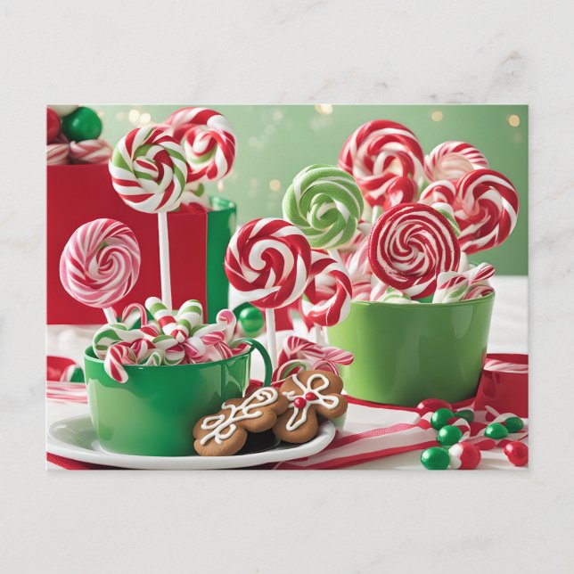 christmas treats postcard (Front)