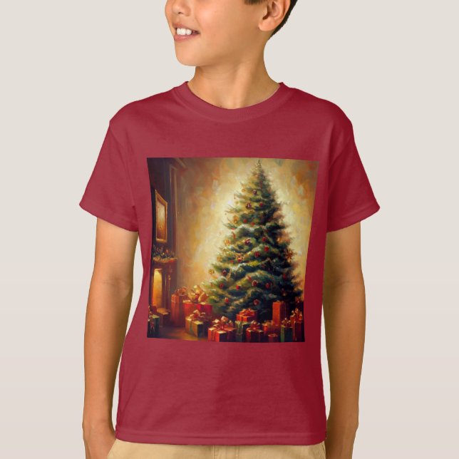 Christmas Tree 1 T-Shirt (Front)