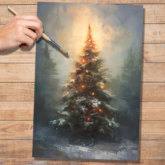 Christmas Tree 2 Decoupage Paper (Creator Uploaded)