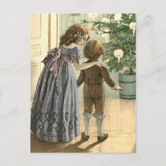 Christmas Tree 2 Holiday Postcard