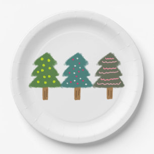 christmas tree  39 paper plate