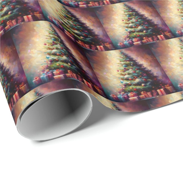 Christmas Tree 3 Wrapping Paper (Roll Corner)