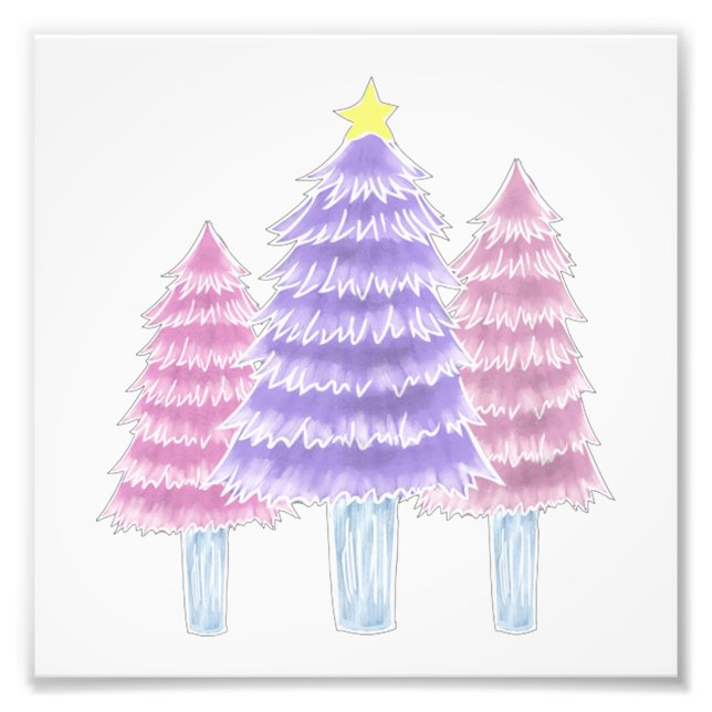 christmas tree  45 photo print (Front)