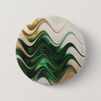 Christmas Tree Abstract 6 Cm Round Badge