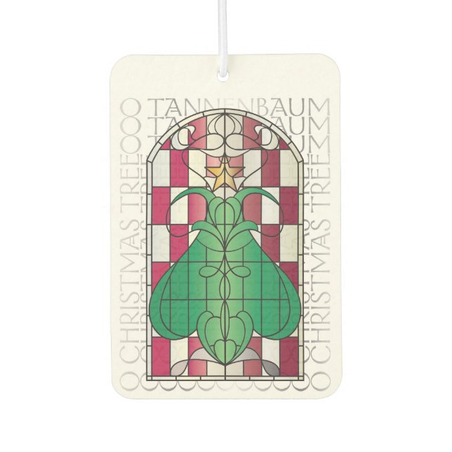 Christmas Tree Air Freshener (Front)
