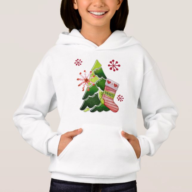 Christmas Tree and Stocking Whimsey (Front)