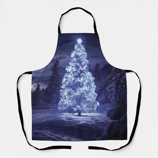 Christmas Tree  Apron (Front)