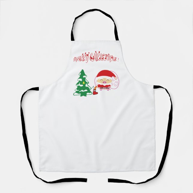 Christmas tree apron (Front)