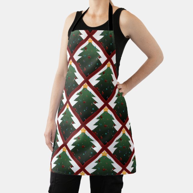 Christmas Tree Apron (Insitu)