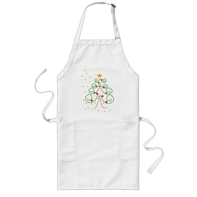 Christmas Tree apron (Front)