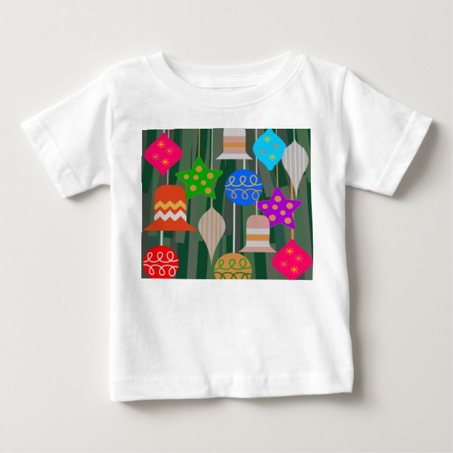 Christmas Tree Baby T-Shirt (Front)