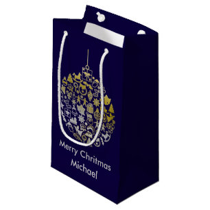 Christmas Tree Ball Ornament + your ideas Small Gift Bag