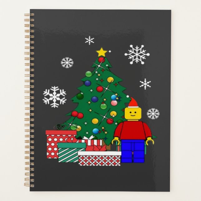  Christmas Tree Baseball  Planner (Front)