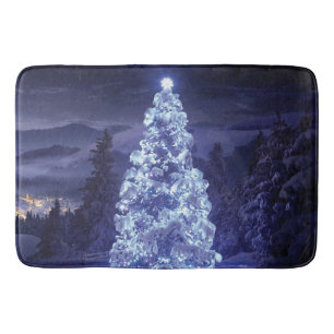 Christmas Tree  Bath Mat