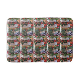 "CHRISTMAS TREE" BATH MAT