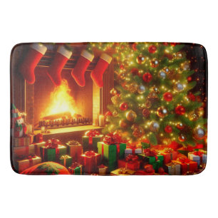 Christmas Tree Bath Mat
