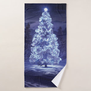 Christmas Tree Bath Towel