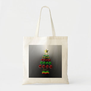 Christmas Tree Baubles Tote Clothe Bag